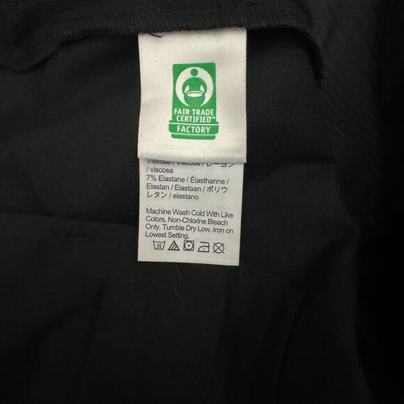 NWT J.Crew Kate Pants Black Trouser Women's 16 Work Measures 38 X 31 - Picture 10 of 10